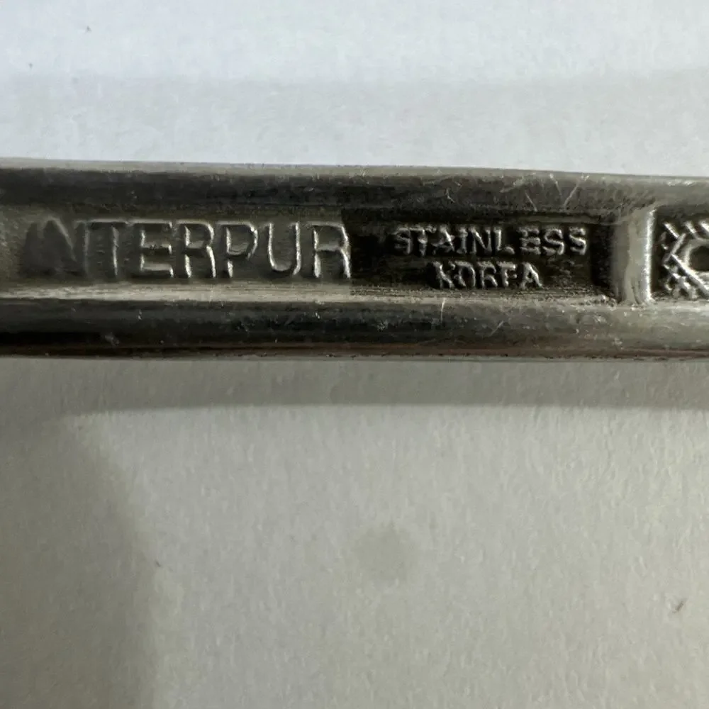 4 Tablespoons - Vintage Interpur Florenz 1960s - Stainless Flatware